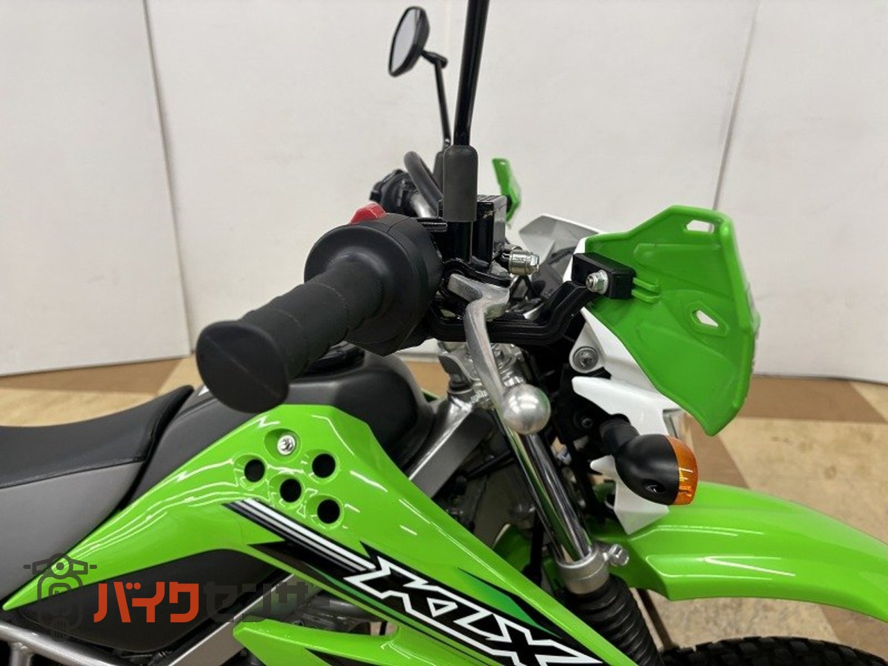 カワサキ KLX125 2016年最終モデル ナックルガード カスタム