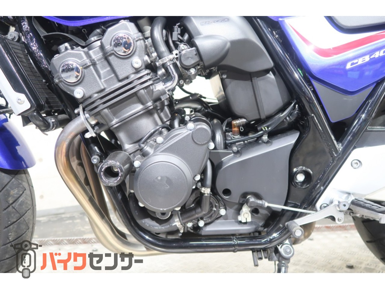 ホンダ CB400 SUPER FOUR VTEC REVO NC42 最終型 エンジンスライダー