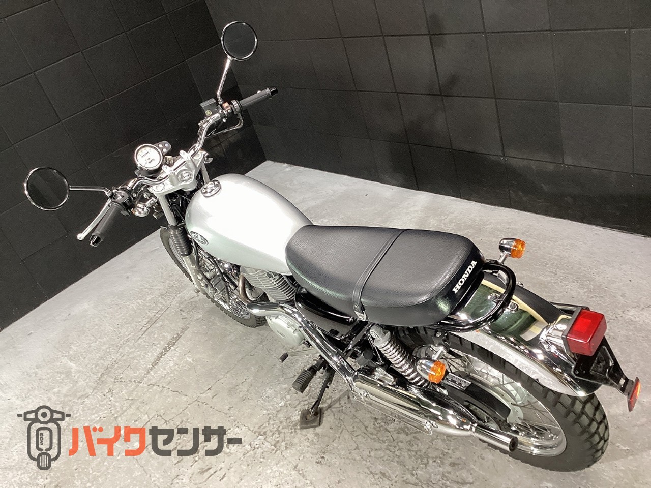 ホンダ CL400 乗出し整備済・ノーマル・純正左右出マフラー・単気筒