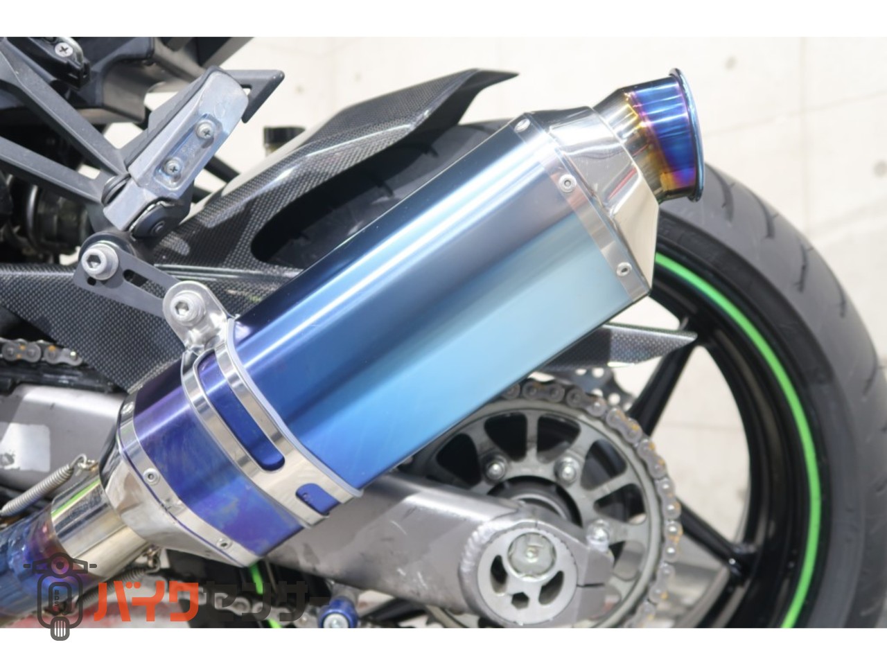 カワサキ Ninja1000 ZXT00G 東南アジア仕様 BEETフルエキ ETC USB リア