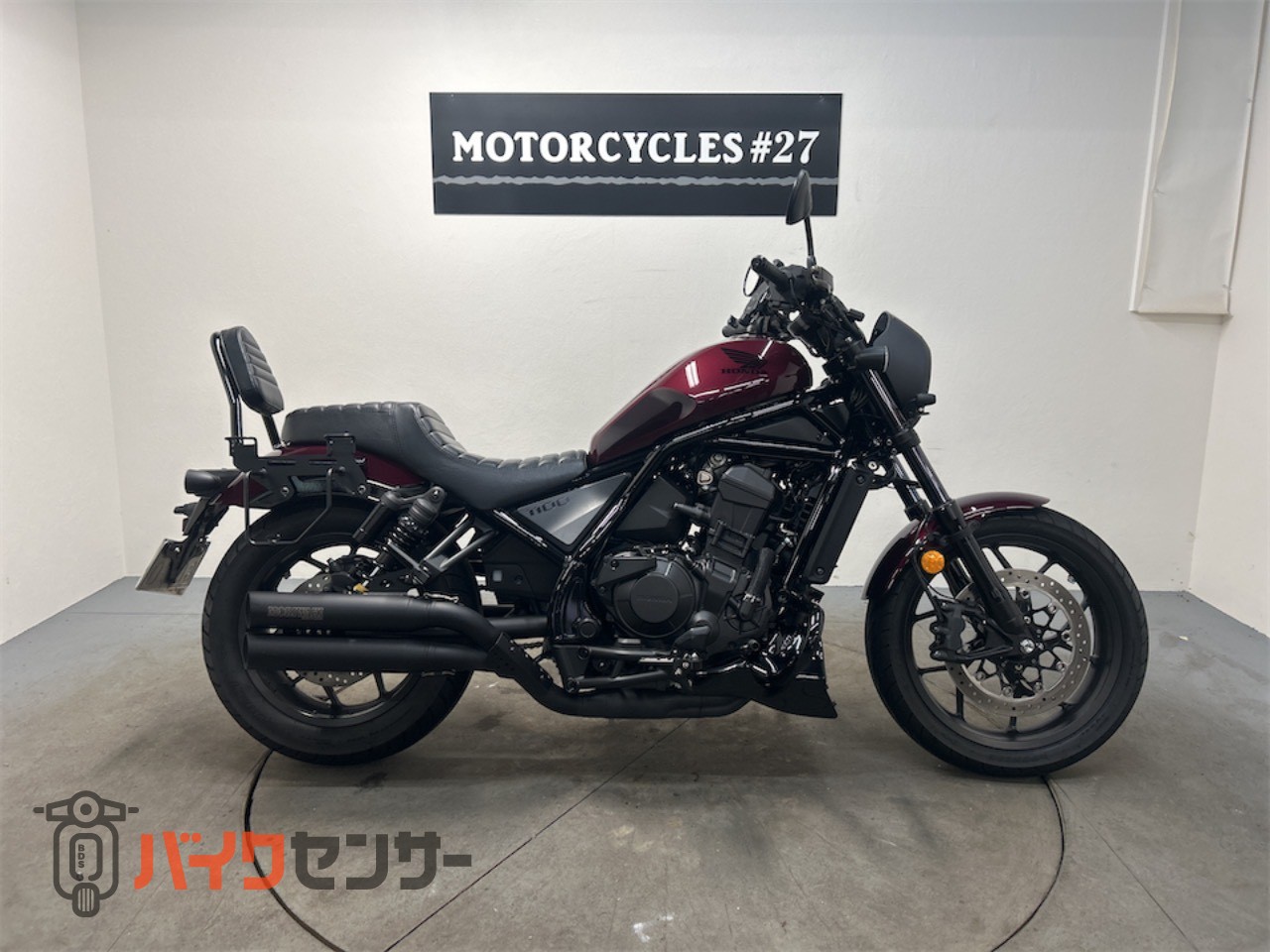 ホンダ レブル1100 モリワキフルエキツインマフラー カスタム シート