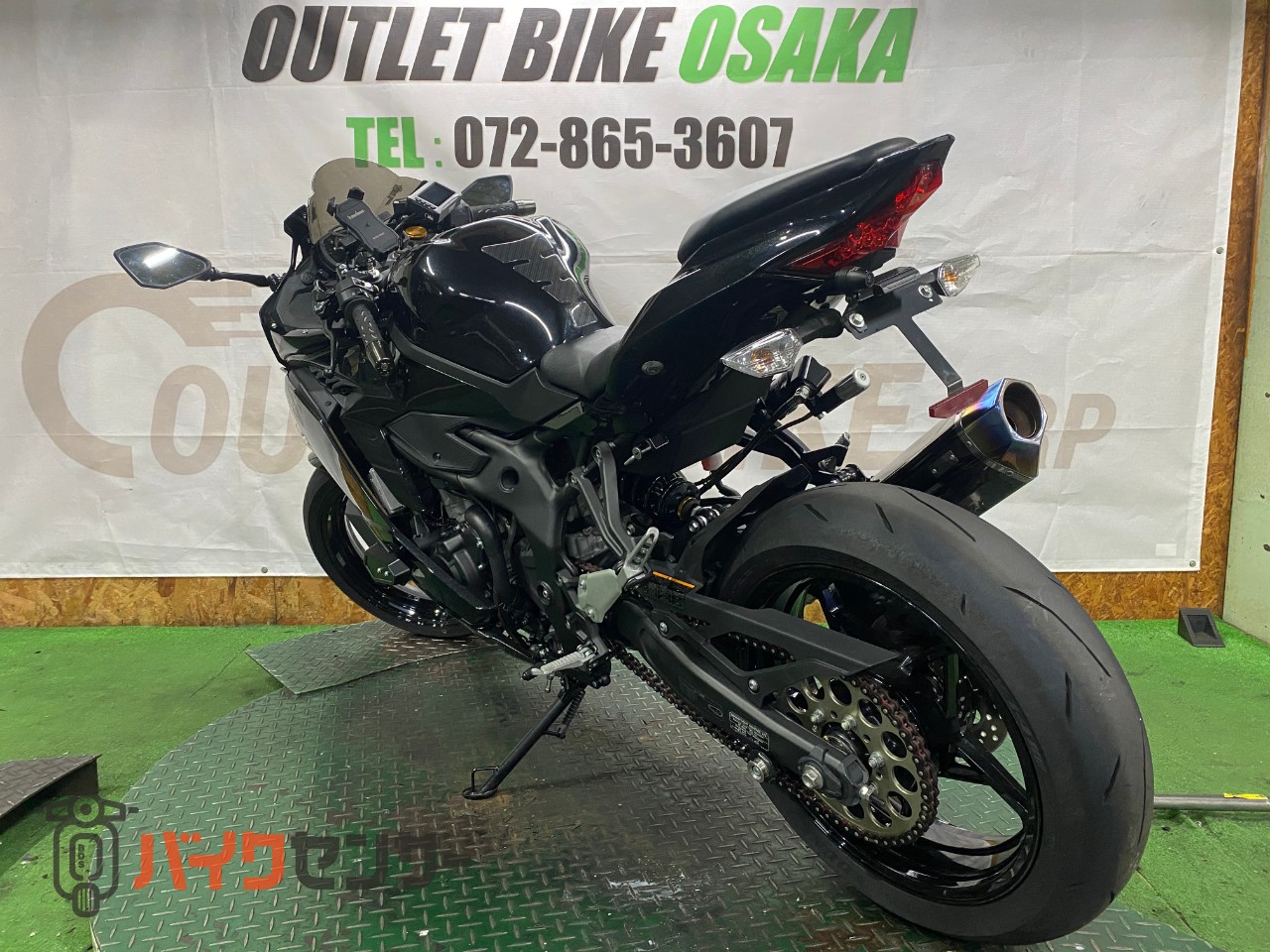 カワサキ Ninja ZX-25R ETC2.0 ビート製フルエキマフラー