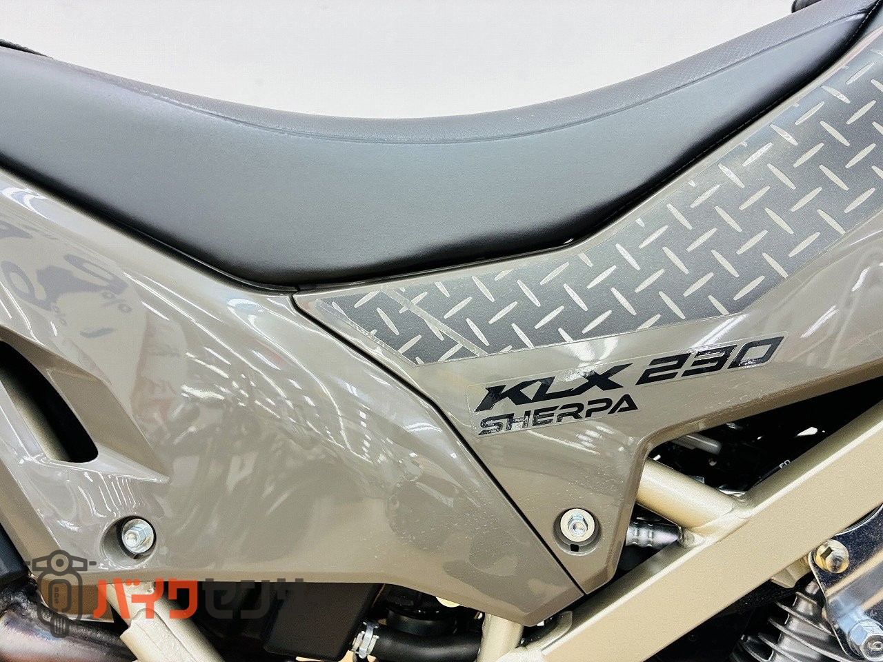 カワサキ KLX230 SHERPA 純正ラージキャリア装備！！ ワンオーナー