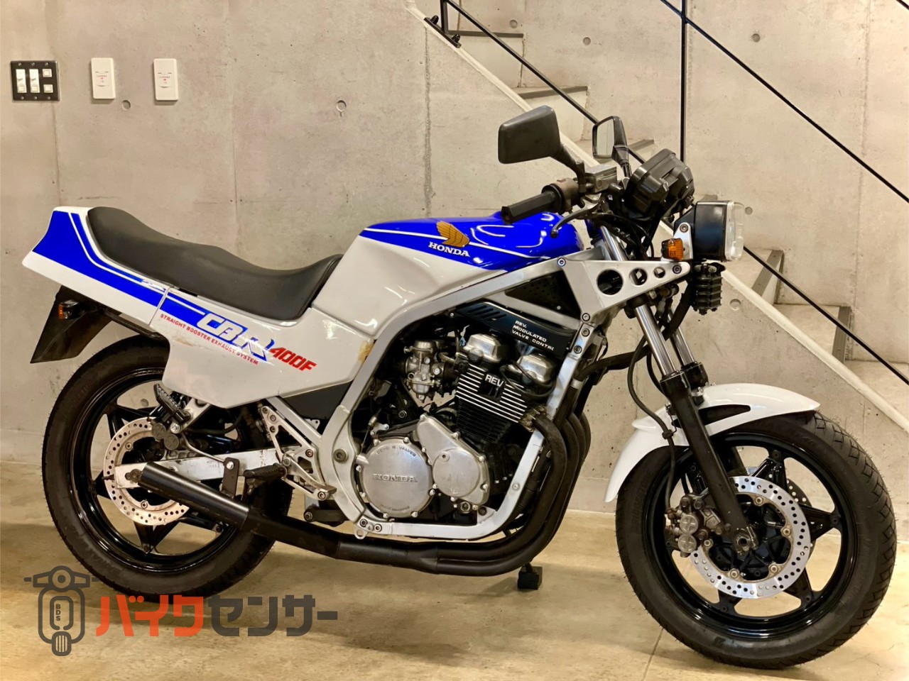ホンダ ホンダ CBR400F ホワイトブルー 国内 コムスター