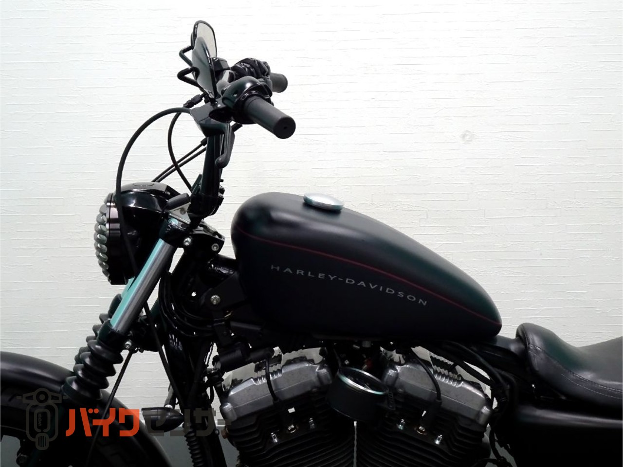 ハーレーダビッドソン XL1200N ナイトスター2007年式 黒く、低く、無骨