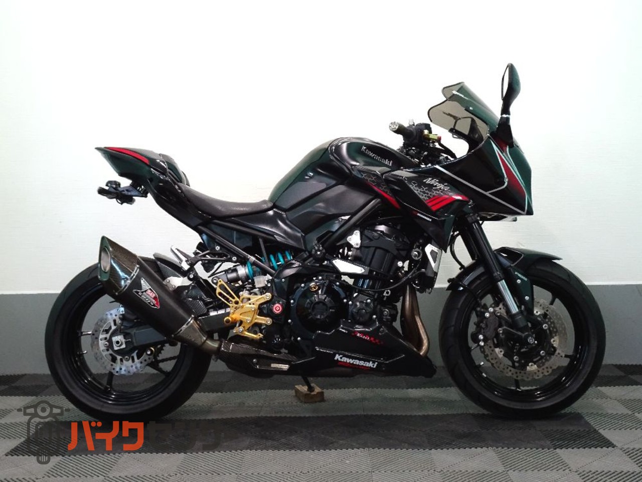 カワサキ Z900 何とGPZ顔面装着! あったらが良いなと思ったバイクが
