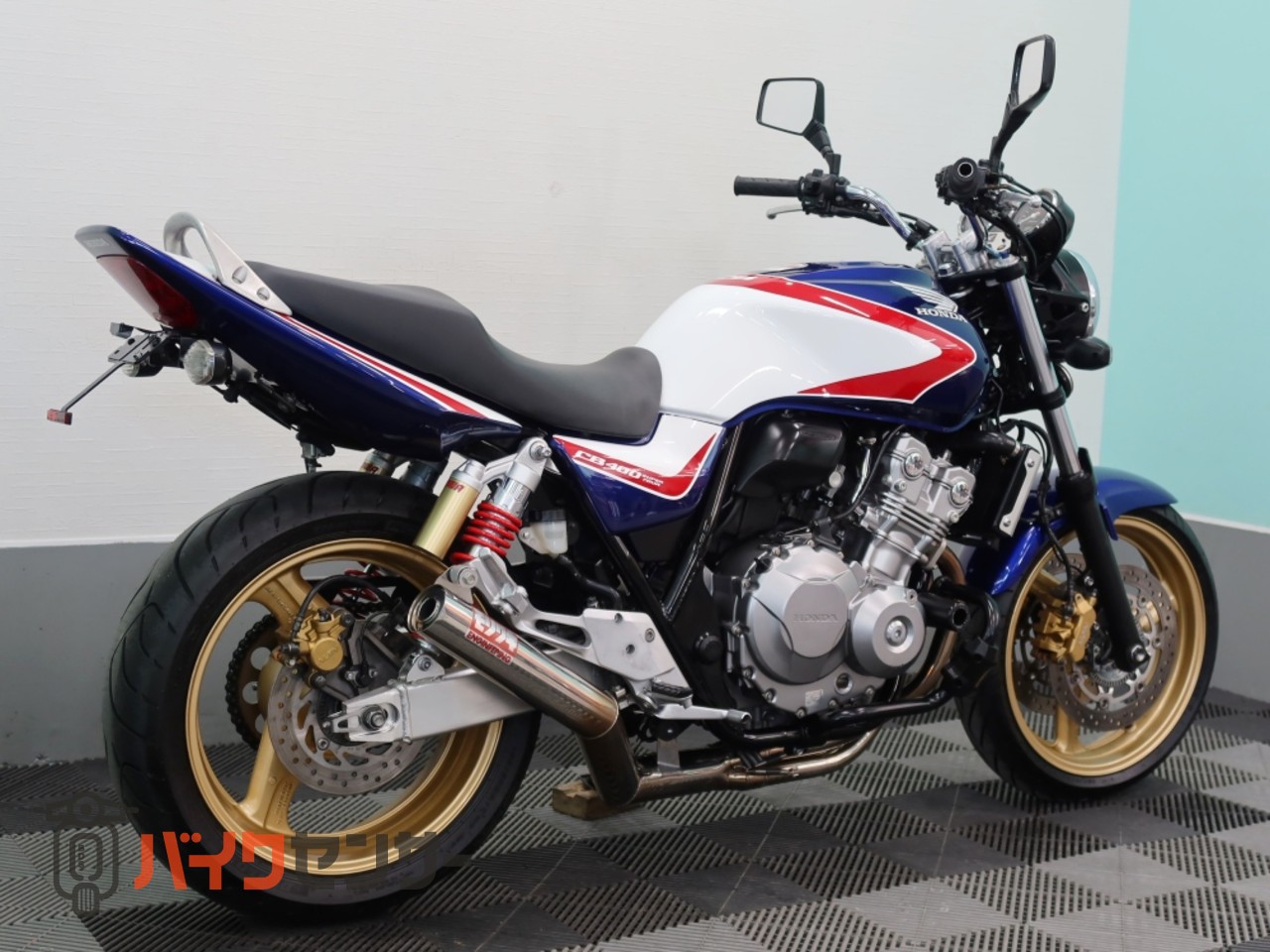 ホンダ CB400 SUPER FOUR VTEC REVO メッキショート管！！ B713212