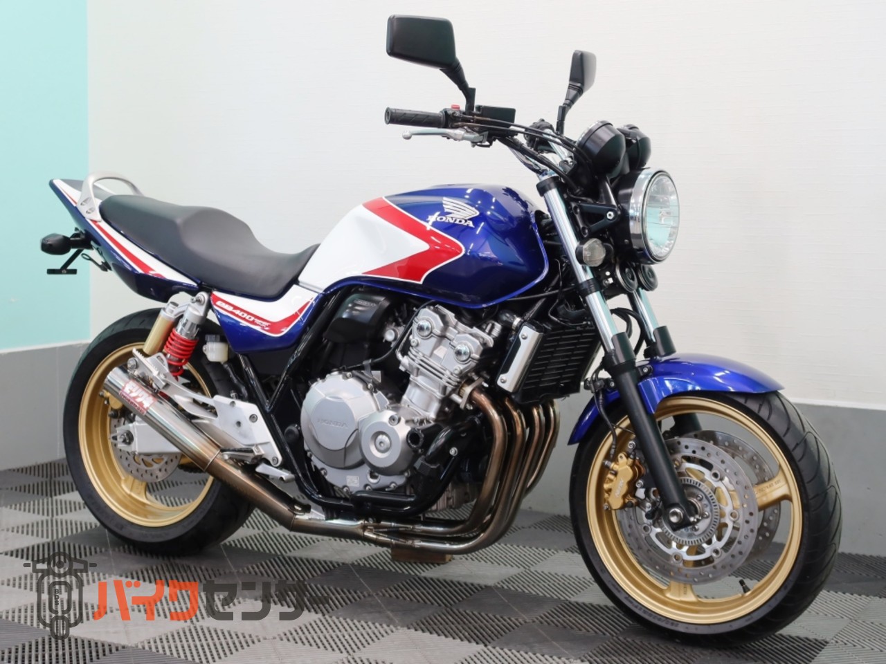 ホンダ CB400 SUPER FOUR VTEC REVO メッキショート管！！ B713212