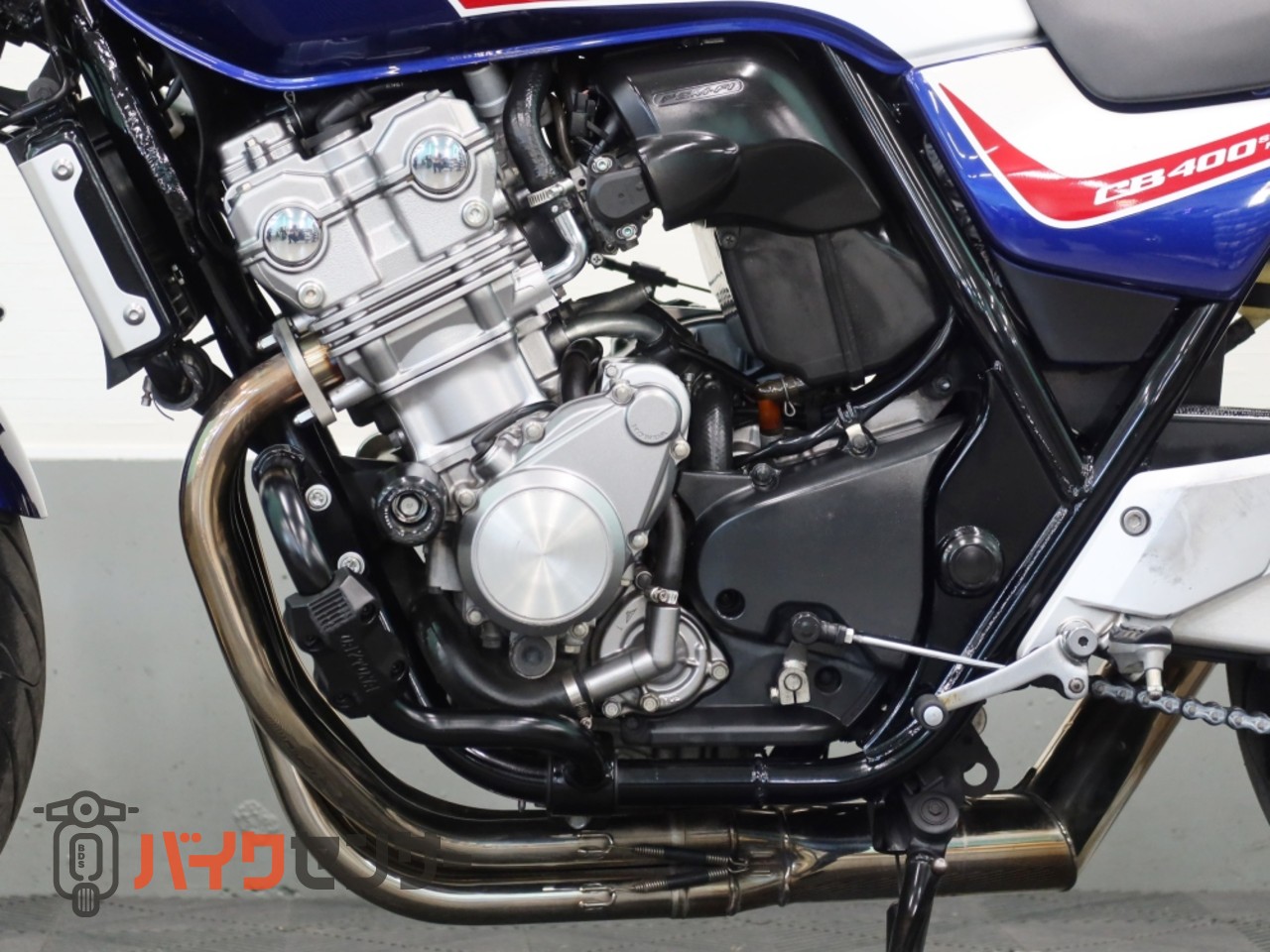ホンダ CB400 SUPER FOUR VTEC REVO メッキショート管！！ B713212