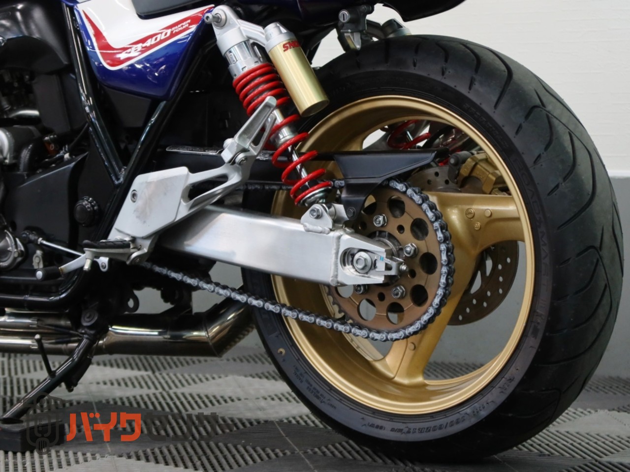 ホンダ CB400 SUPER FOUR VTEC REVO メッキショート管！！ B713212