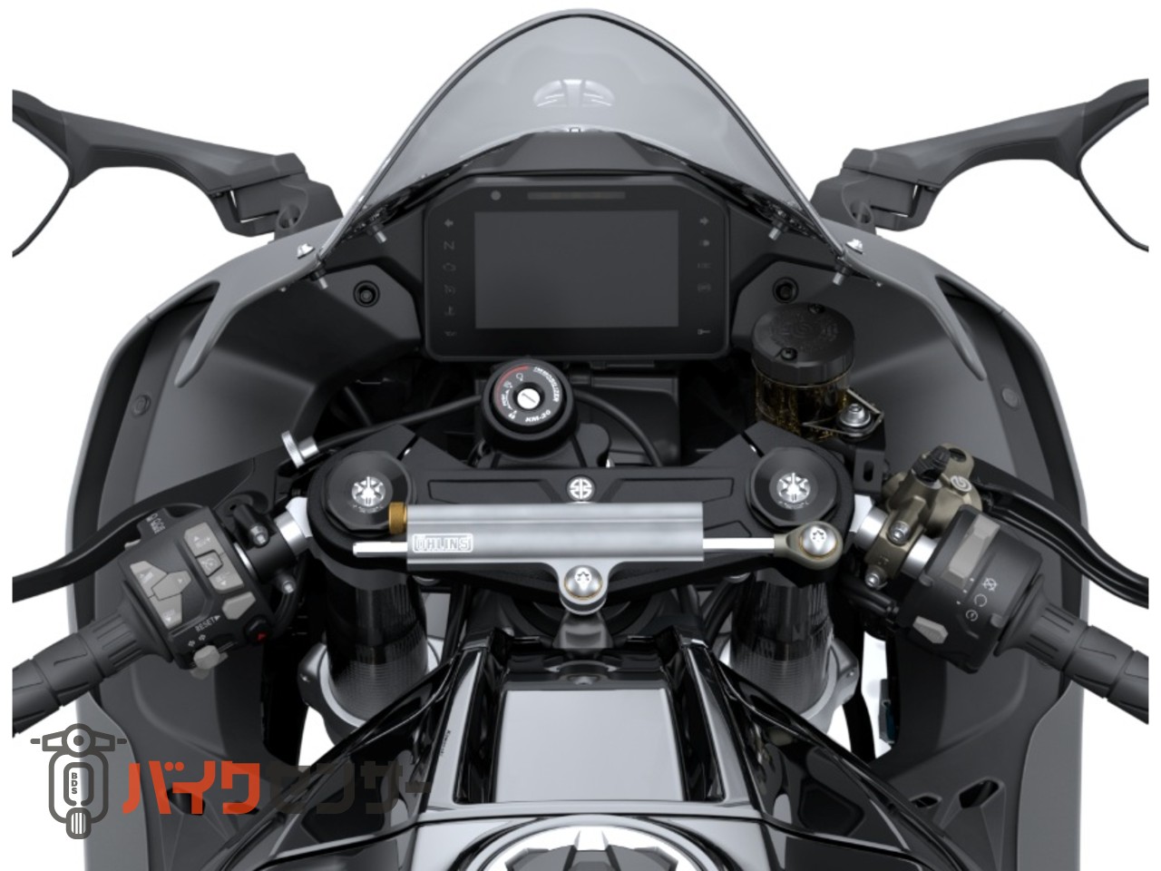 カワサキ Ninja ZX-10R 2026年モデル オーリンズ製ステアリング