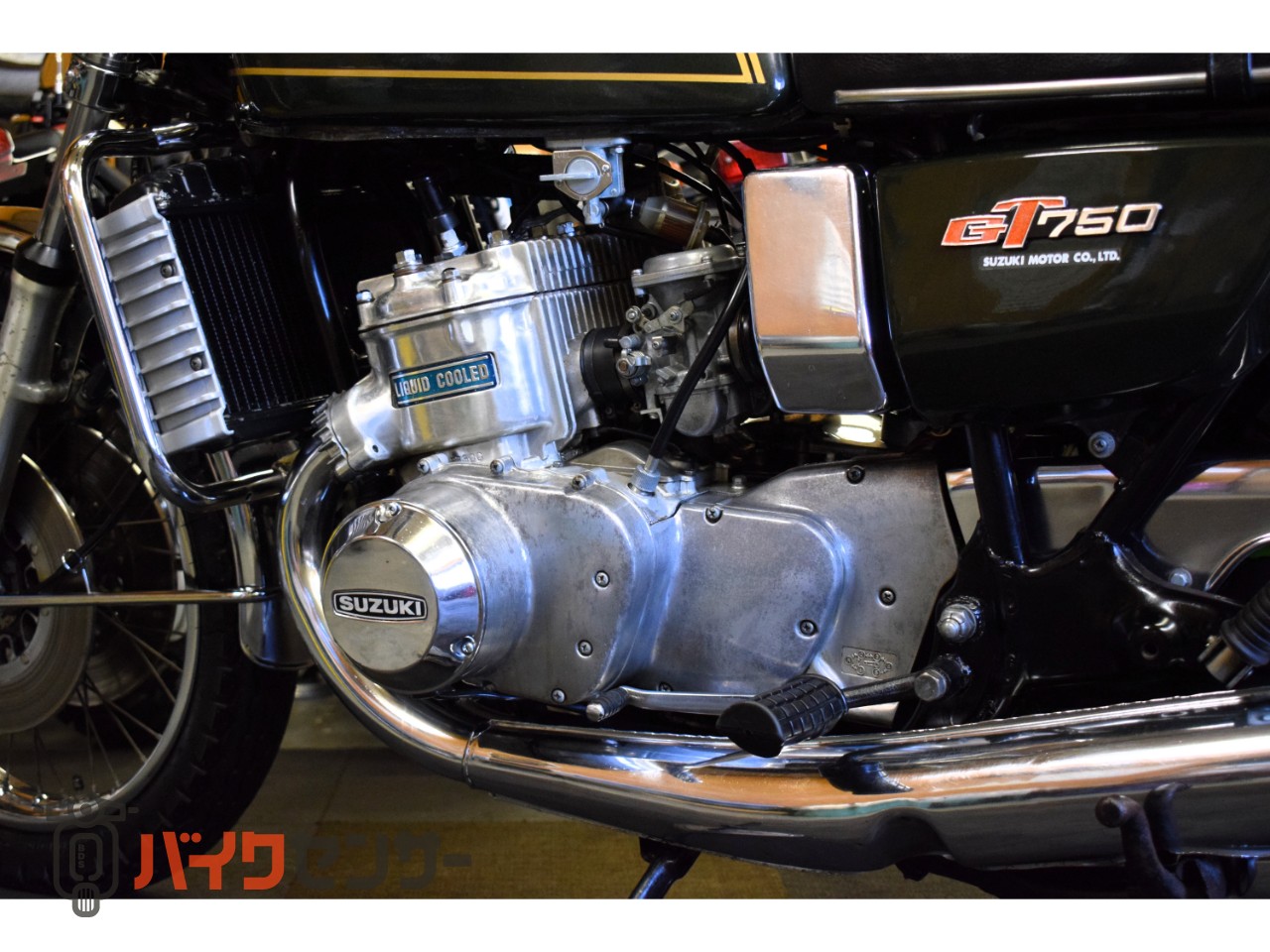 スズキ GT750 B5 希少絶版車 初年度登録昭和51年 国内物 希少フル
