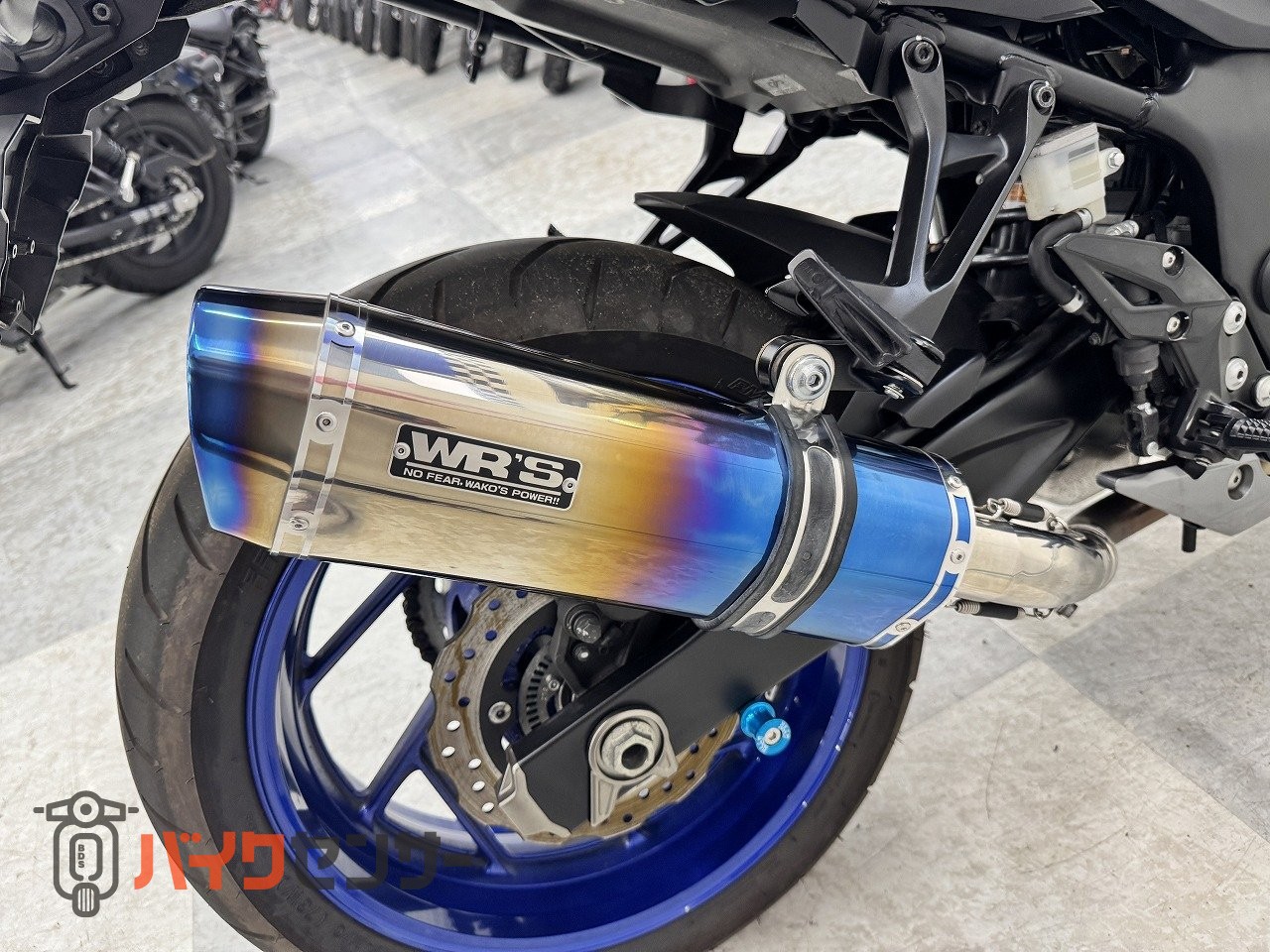スズキ GSX-S750 ABS 2021年モデル・WR'Sマフラー・ナックルガード他