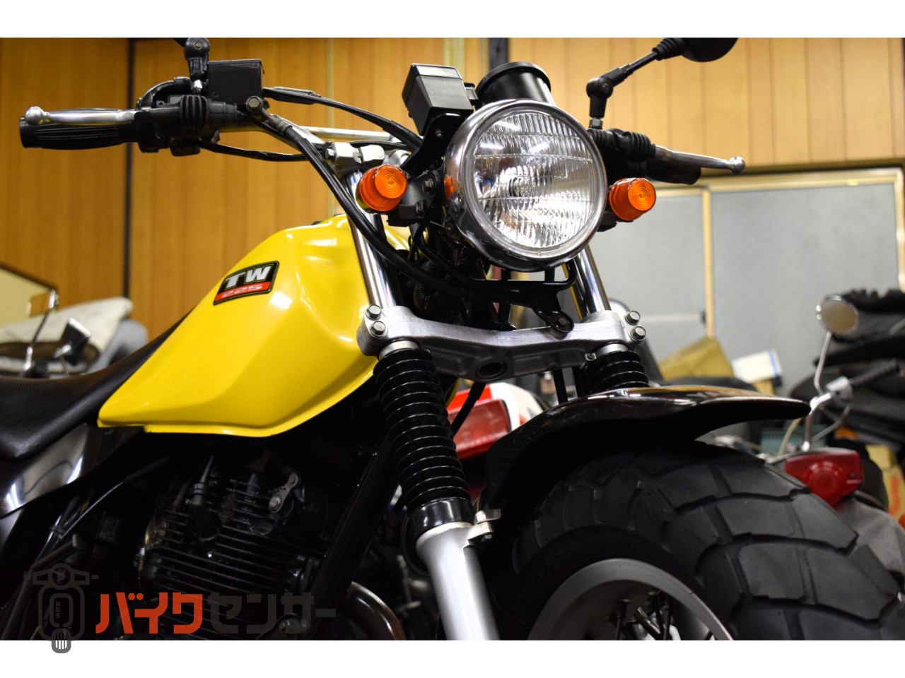 ヤマハ TW225E DG09J 後期型 SuperTrapマフラー WAKO,Sオイル交換済み
