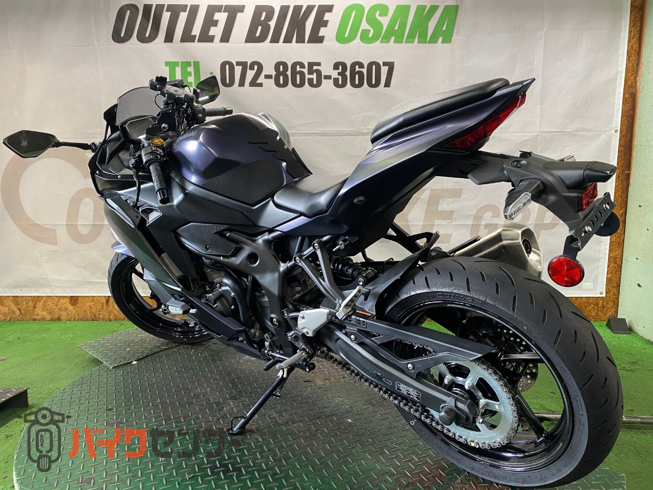 カワサキ Ninja ZX-25R SE 2025年式モデル USBポート 販売店保証付き