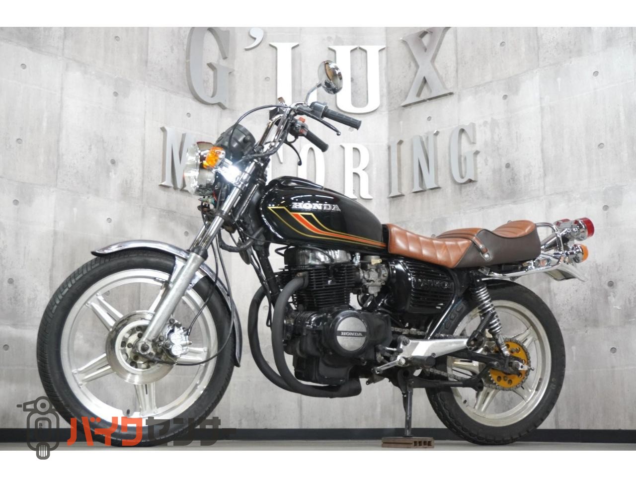 ホンダ CB400N Nバブ ホーク2外装 やかんタンク 集合ショート