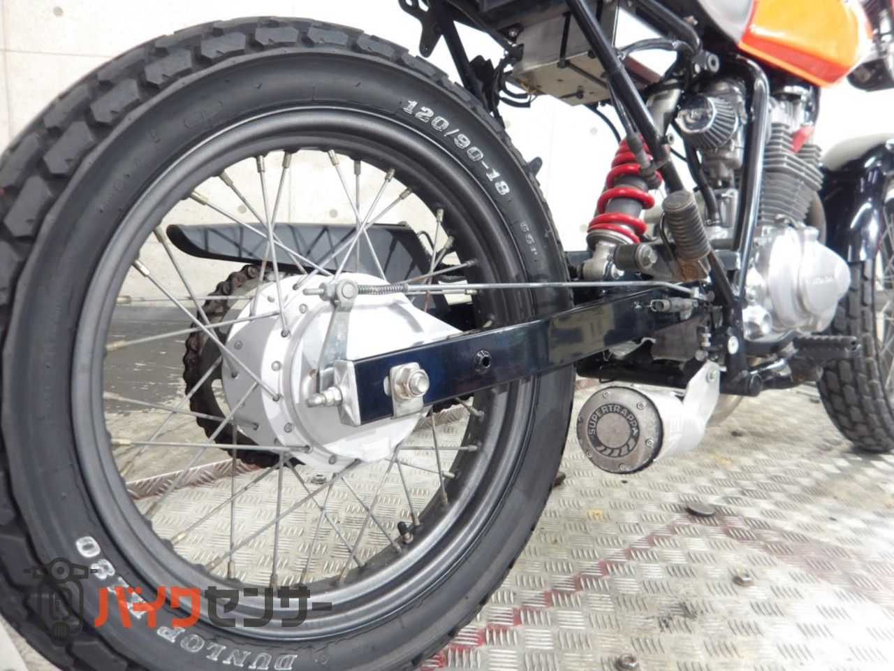 ホンダ FTR223 MC34 スーパートラップマフラー スカチューン 80423