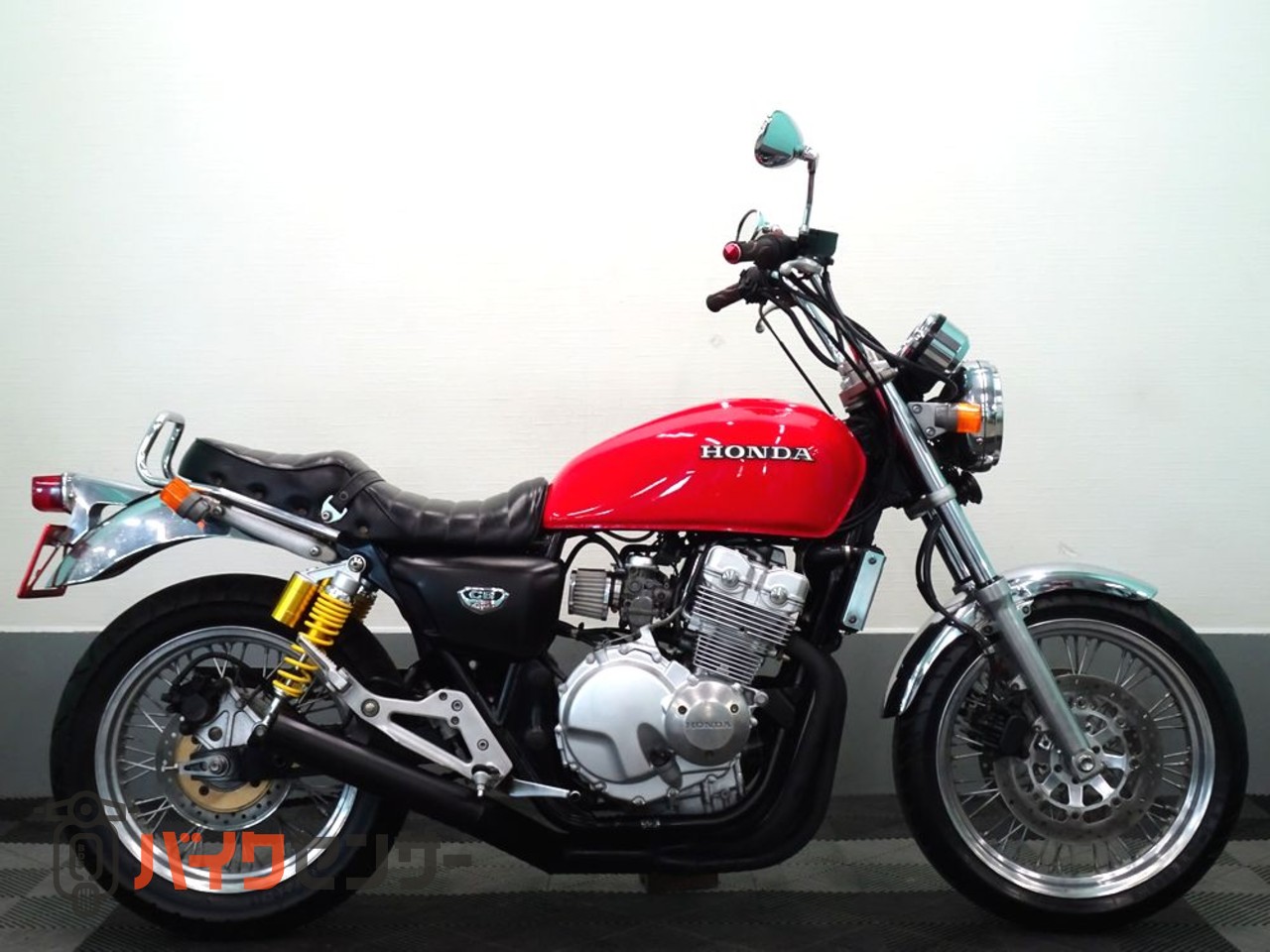 ホンダ CB400Four NC36 復刻版 カスタム ショート管 タックロール 全国