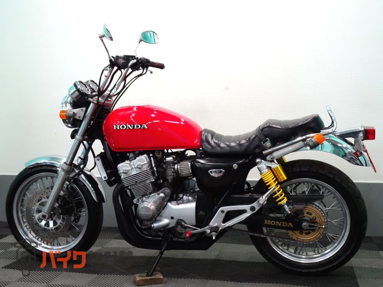 ホンダ CB400Four NC36 復刻版 カスタム ショート管 タックロール 全国