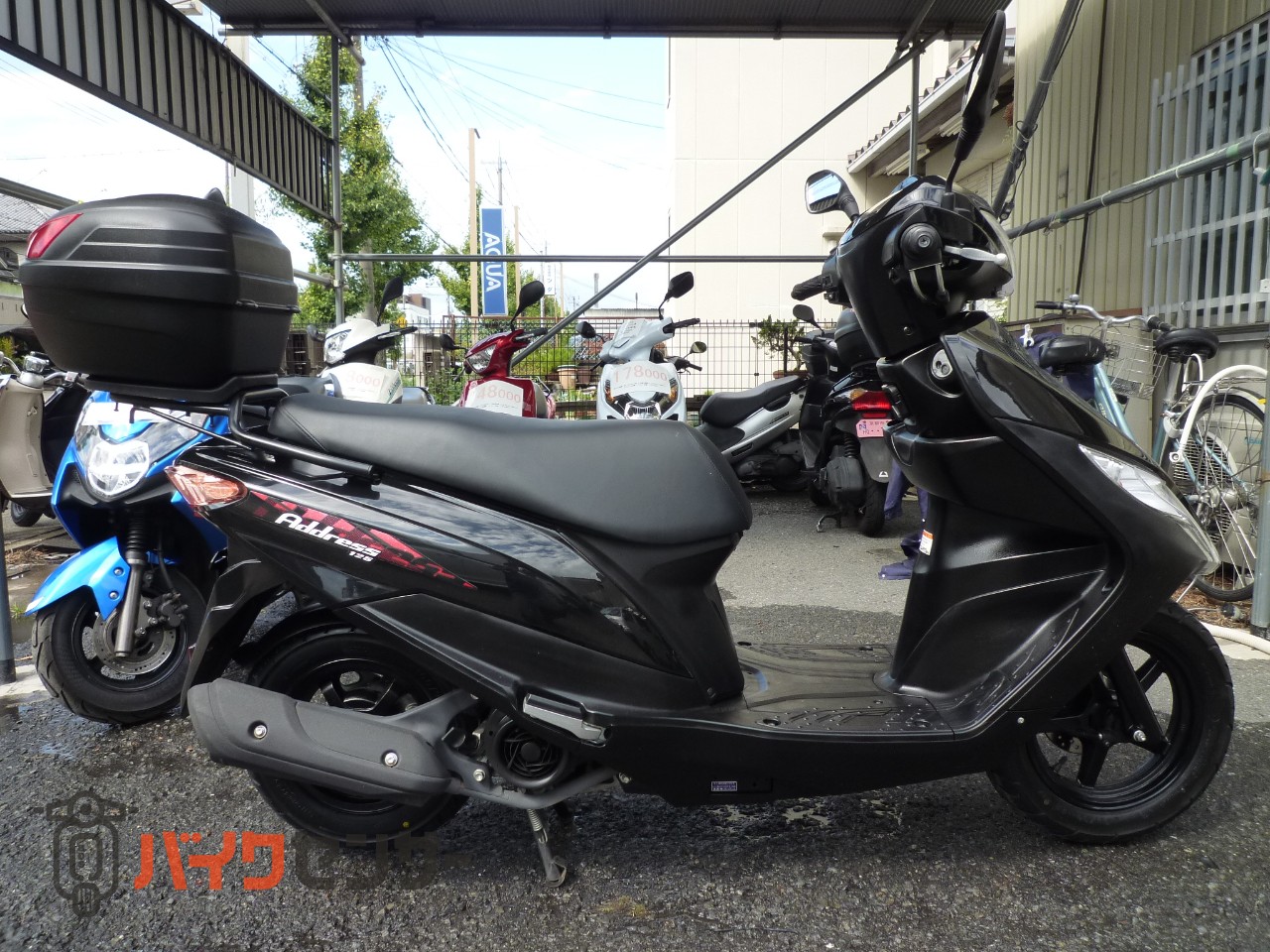 スズキ アドレス125 Rボックス付き！整備済み！販売証明無料！ B715977