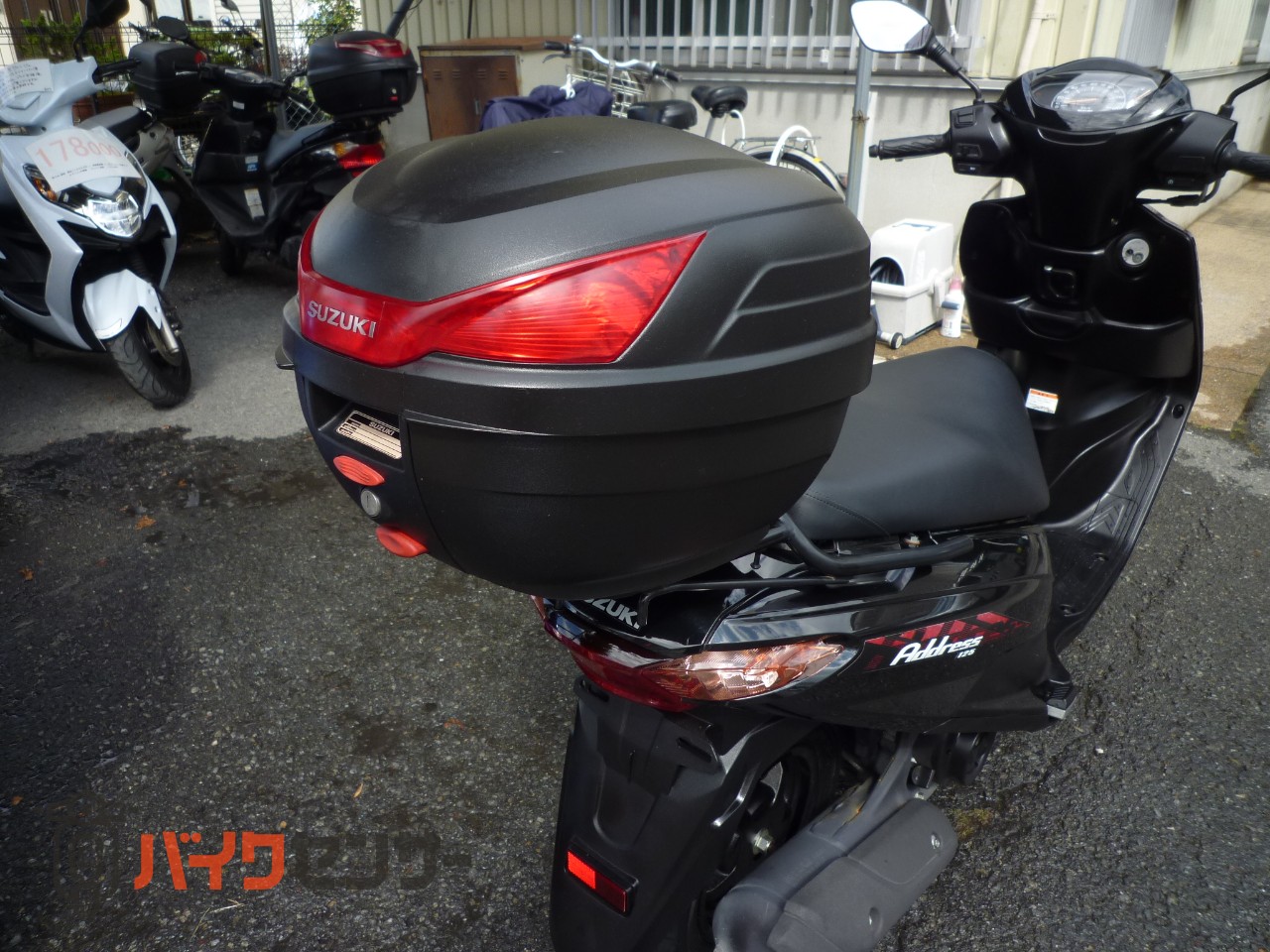 スズキ アドレス125 Rボックス付き！整備済み！販売証明無料！ B715977