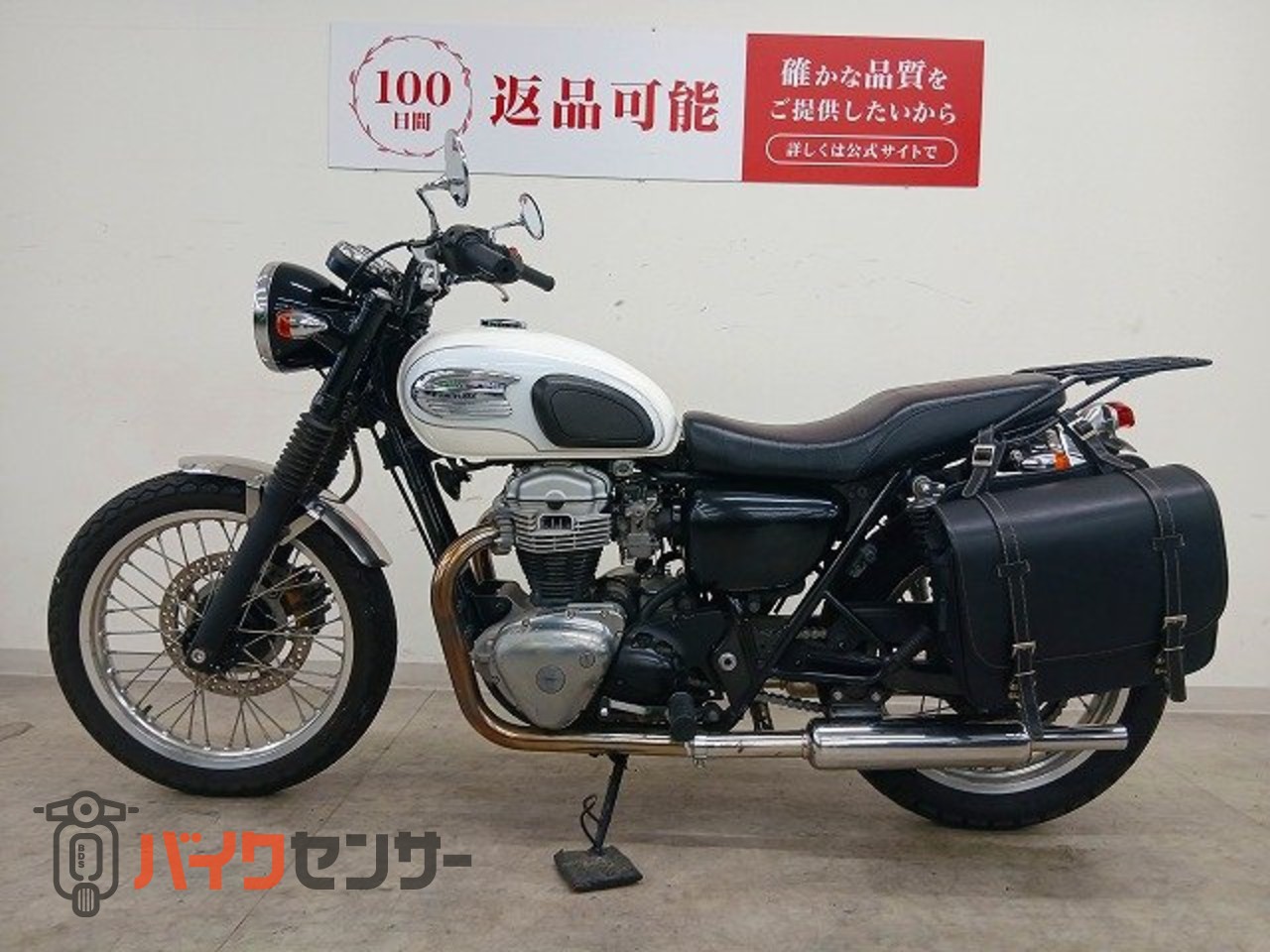 カワサキ W400 POSH製ステンレスキャプトンマフラー／2008年モデル