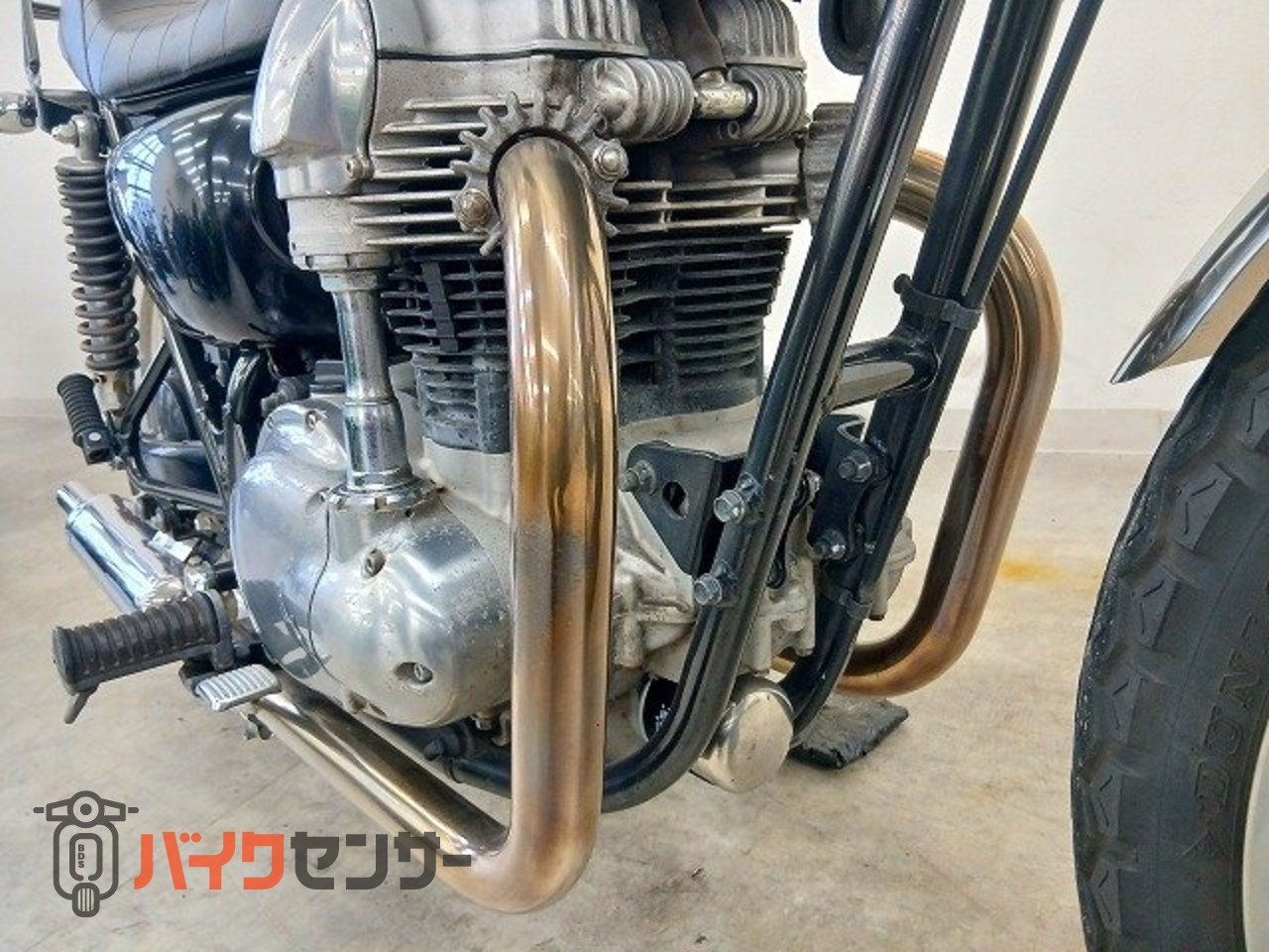 カワサキ W400 POSH製ステンレスキャプトンマフラー／2008年モデル