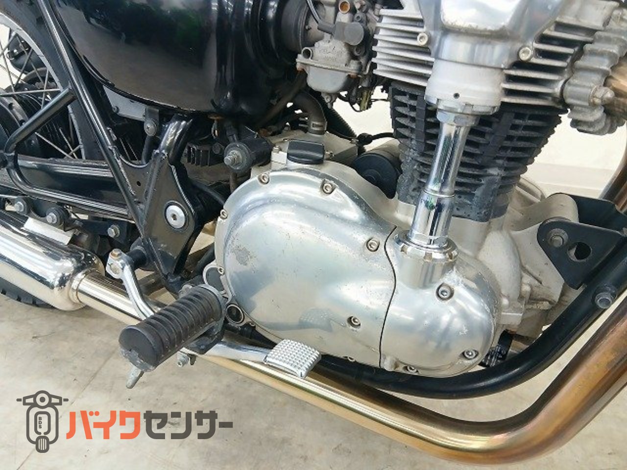 カワサキ W400 POSH製ステンレスキャプトンマフラー／2008年モデル