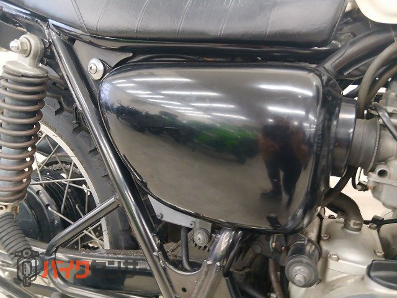 カワサキ W400 POSH製ステンレスキャプトンマフラー／2008年モデル