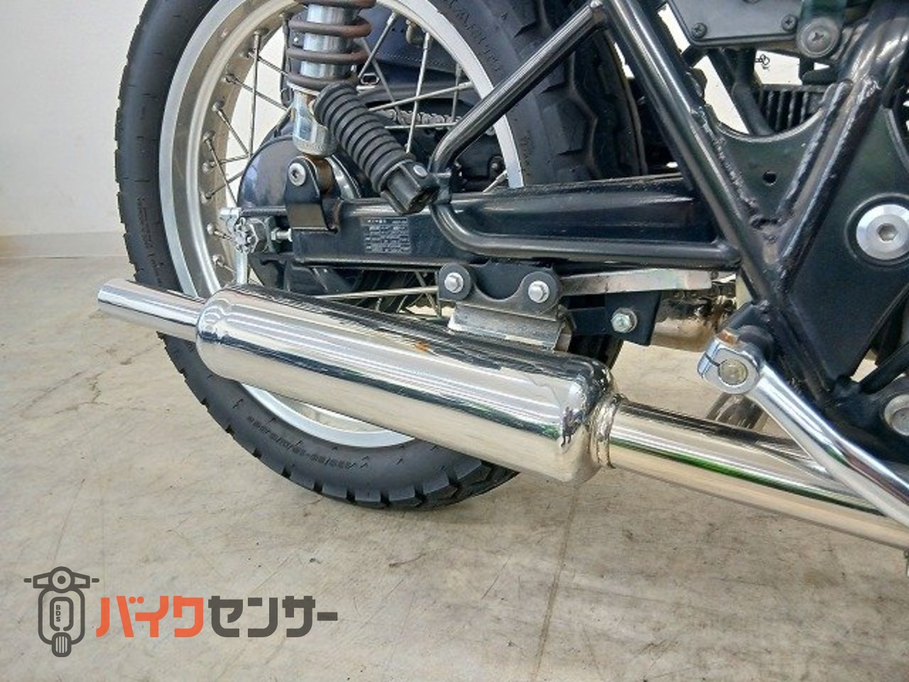 カワサキ W400 POSH製ステンレスキャプトンマフラー／2008年モデル