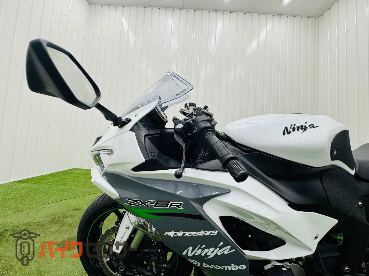 カワサキ Ninja ZX-6R STARエンジンガード ヒールガード