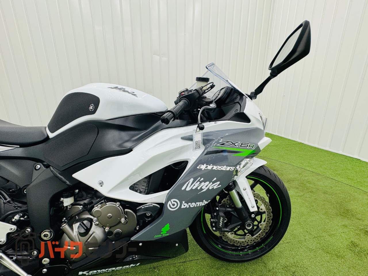 カワサキ Ninja ZX-6R STARエンジンガード ヒールガード