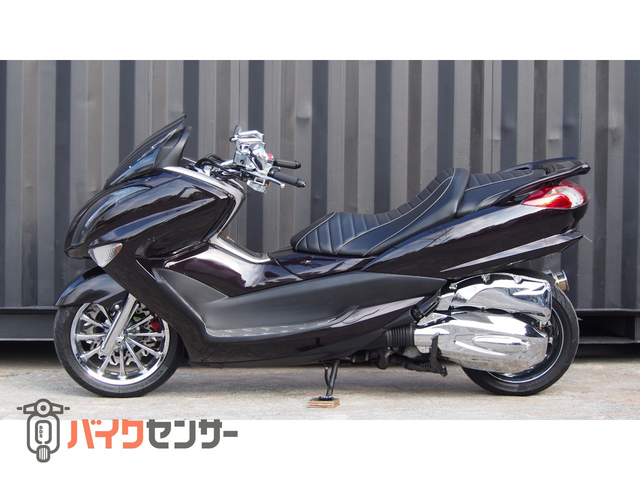 ヤマハ マジェスティ250 4D9 メッキインチアップホイール カスタム