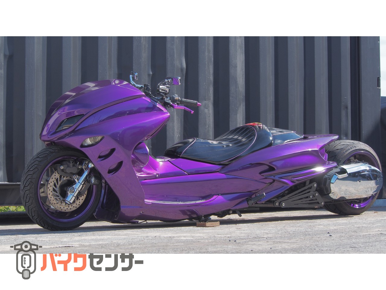 ヤマハ マジェスティ250 4D9 四輪太足オーディオエアロフルカスタム