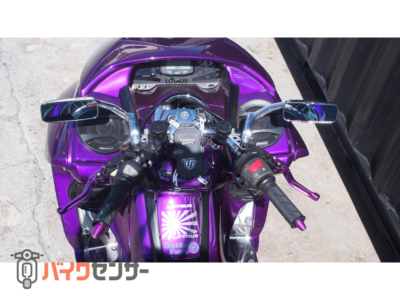 ヤマハ マジェスティ250 4D9 四輪太足オーディオエアロフルカスタム