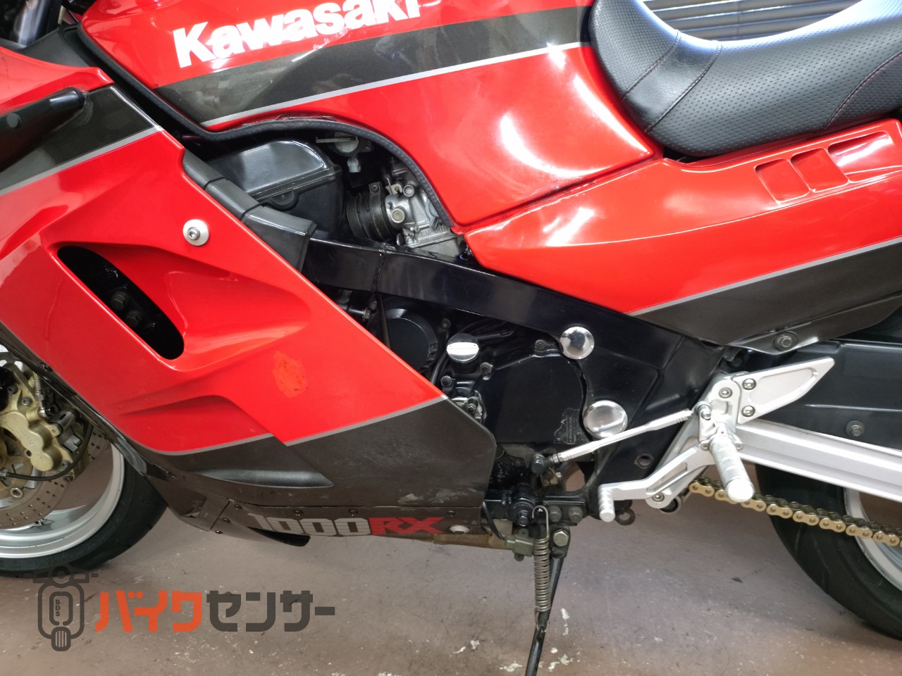 カワサキ GPZ1000RX 足周り前後17インチ化 ウオタニSPⅡ Devil4-2-1