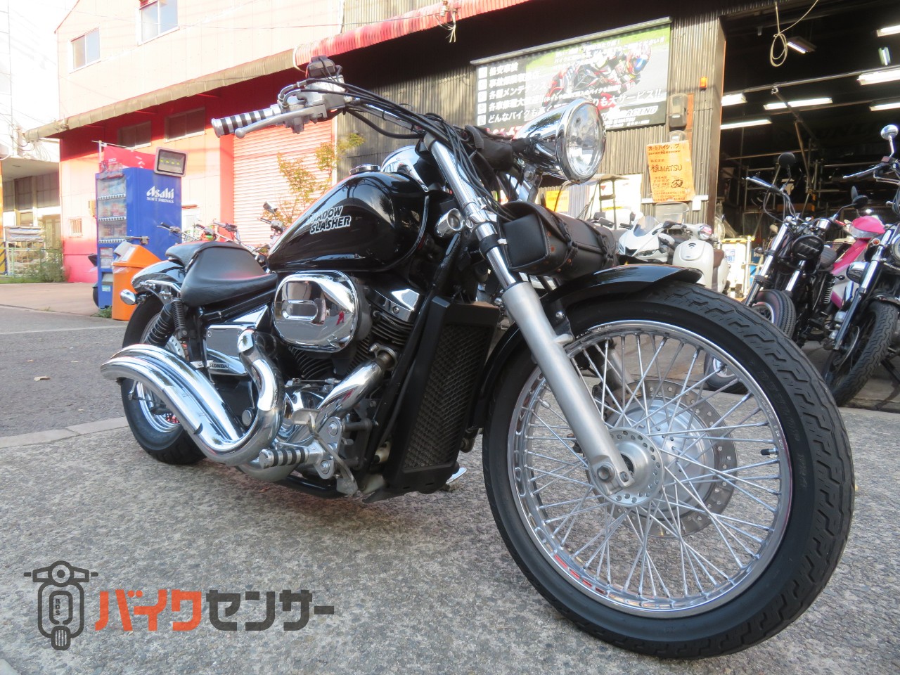 ホンダ シャドウ400スラッシャー NC40 ローライダースタイル フル