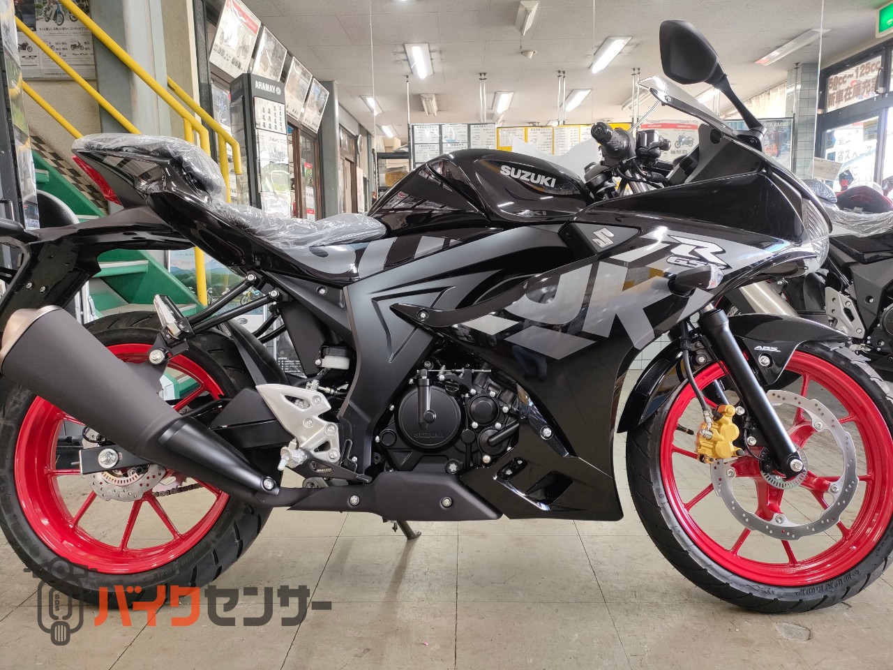 スズキ GSX-R125 絶好調 オールブラック人気車両 実働車 ABS付き