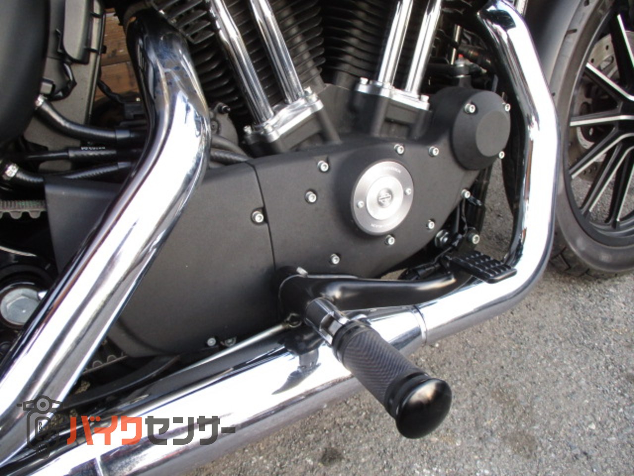 ハーレーダビッドソン XL883N アイアン 北米マフラー装着 ETC装備