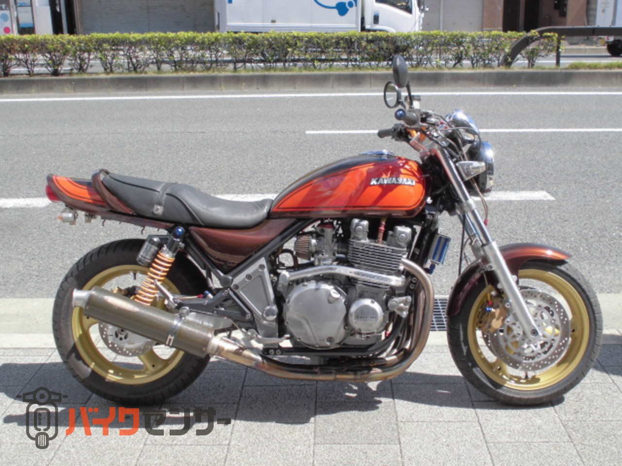 カワサキ ZEPHYR1100 ミクニTMキャブ ハイスロ テックサーフマフラー
