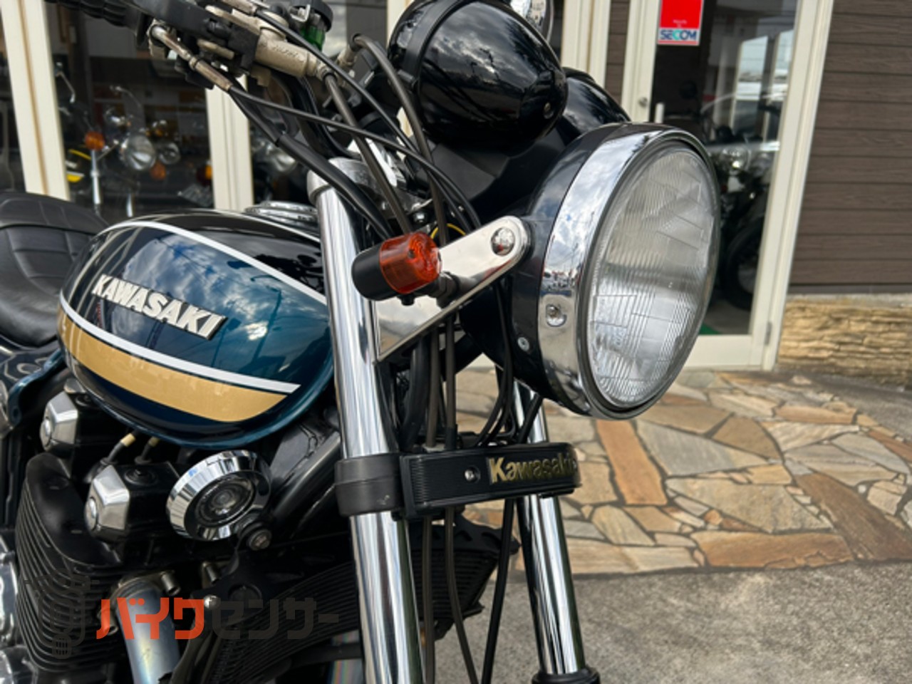 ゼファー1100 純正フォークカバーエンブレム 三又エンブレム 取付