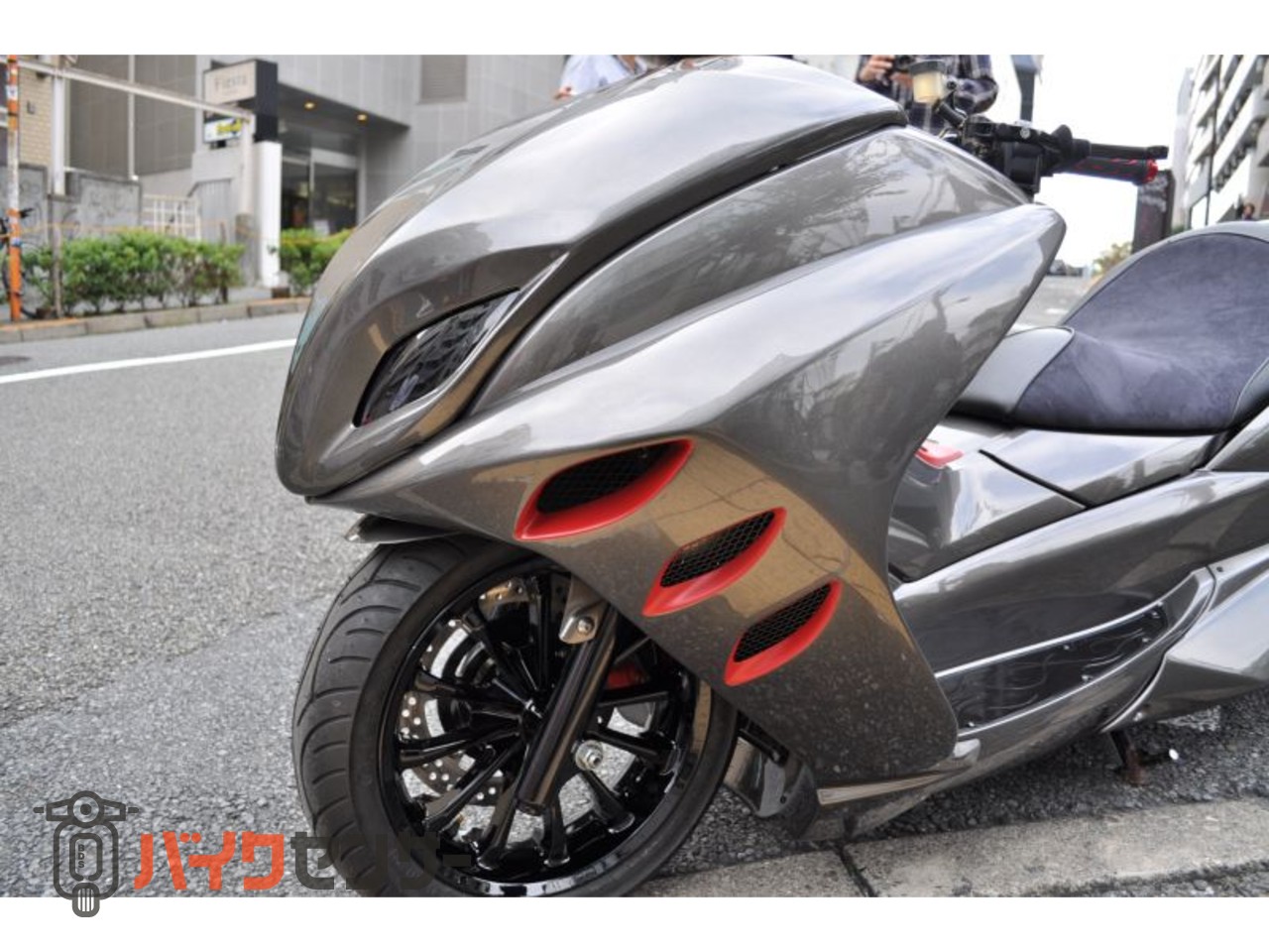 VOGUE 4D9マジェスティ エアロ サイドワイドカウル (SG20J）（ゲル未