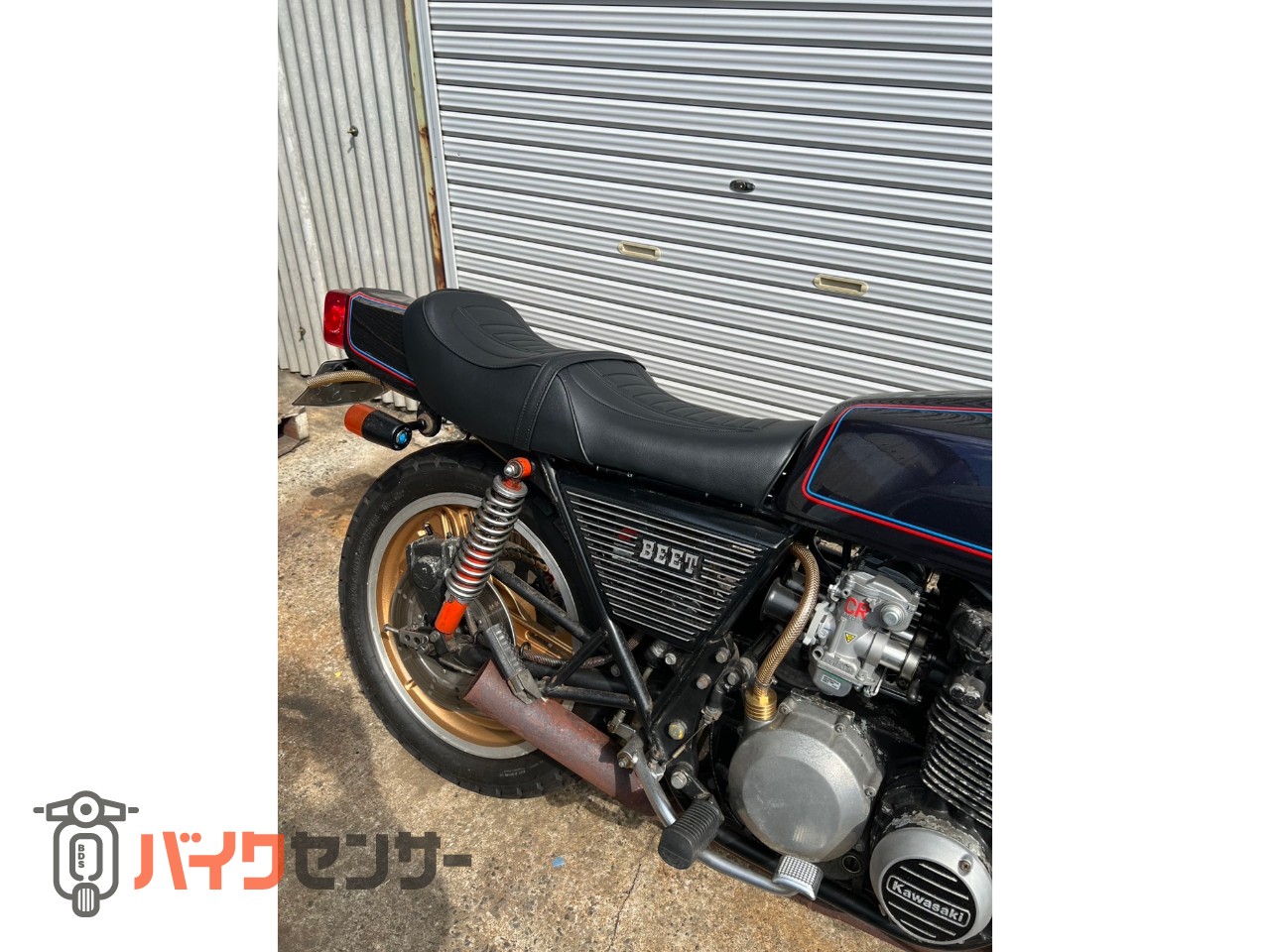 Z400FX シート E1-E3パターン ブラック P007761| BDSバイクセンサー