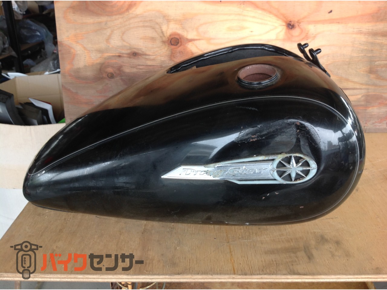 ドラッグスター400 ブラック ティアドロップタンク ドラッグスター400 タンク ブラック P007941| BDSバイクセンサー