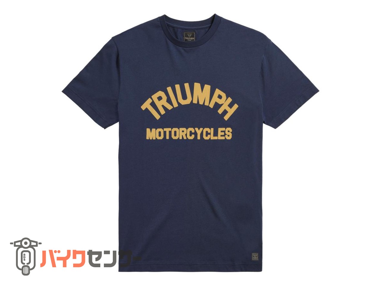 TRIUMPH トライアンフ 純正品 Burnham Arch Logo Tee NavyBlue P007961