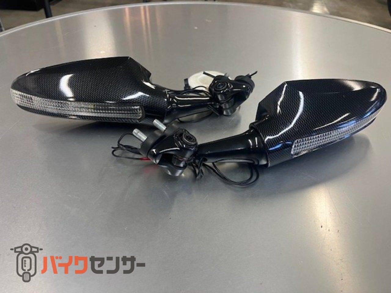 42 ウィンカー内蔵ミラーセット P008258| BDSバイクセンサー