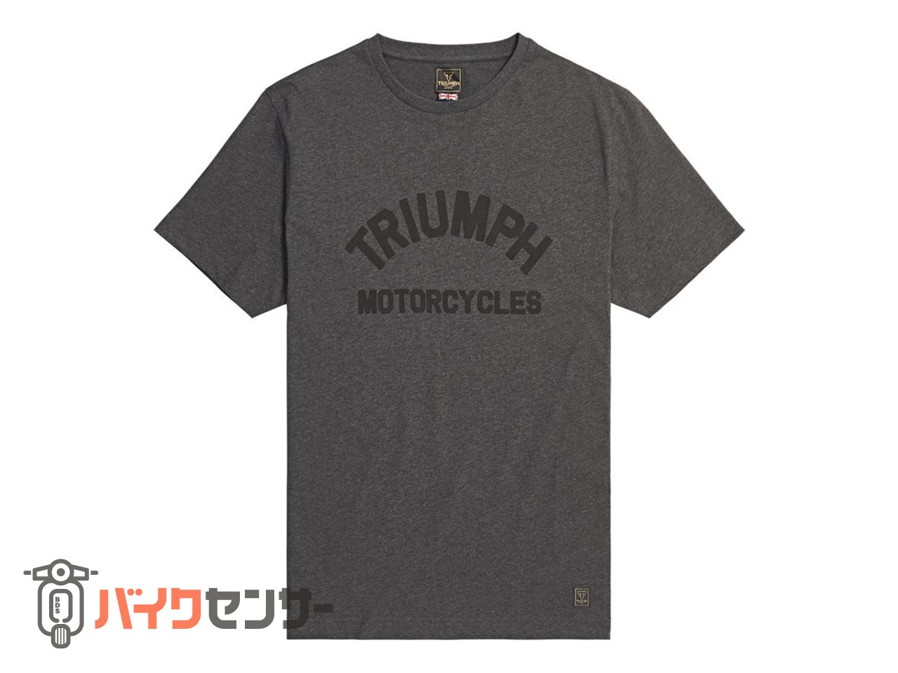 TRIUMPH トライアンフ 純正品 Burnham Arch Logo Tee BlackMarl