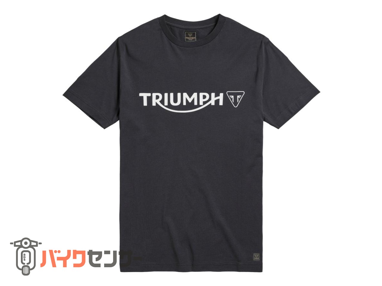 高*橋様 TRIUMPH Emblem Genuine Pair トライアンフ純 TRIUMPH トライアンフ 純正品 Cartmel Logo Tee Black P008346| BDS