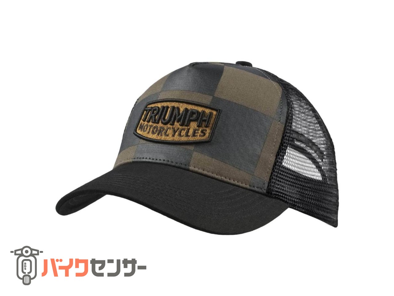 TRIUMPH トライアンフ純正品 PRITCHARD TRUCKER CAP IRON/BLACK