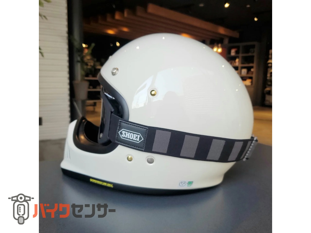 SHOEI VINTAGEゴーグル P008443| BDSバイクセンサー